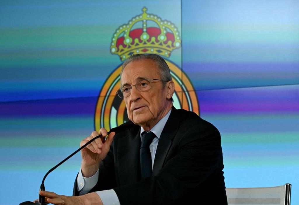 إعادة انتخاب فلورنتينو بيريز رئيسا لريال مدريد حتى عام 2030