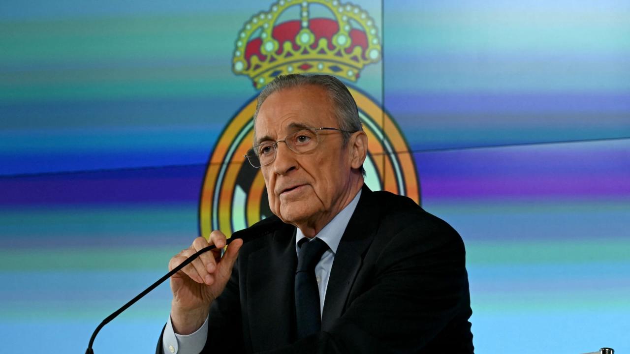 إعادة انتخاب فلورنتينو بيريز رئيسا لريال مدريد حتى عام 2030