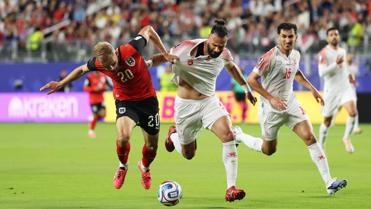 الأردن تفتتح مشوارها المونديالي بالخسارة أمام النمسا