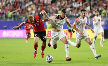الأردن تفتتح مشوارها المونديالي بالخسارة أمام النمسا