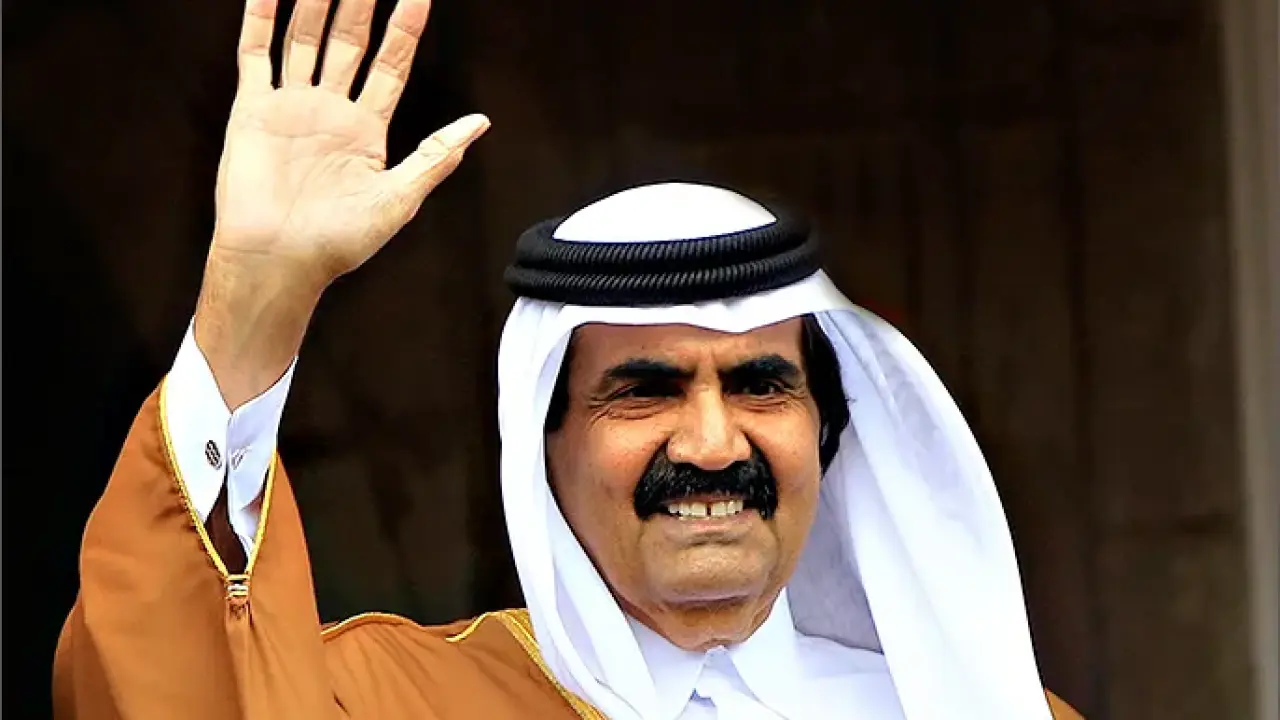 الديوان الأميري القطري ينعى أمير البلاد السابق الشيخ حمد بن خليفة آل ثاني