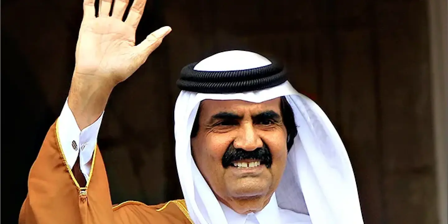 الديوان الأميري القطري ينعى أمير البلاد السابق الشيخ حمد بن خليفة آل ثاني