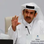 وزير الطاقة القطري يحذر من توقف الصادرات في غضون أسابيع