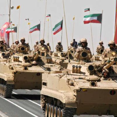 الجيش الكويتي يعلن تصديه لأهداف جوية
