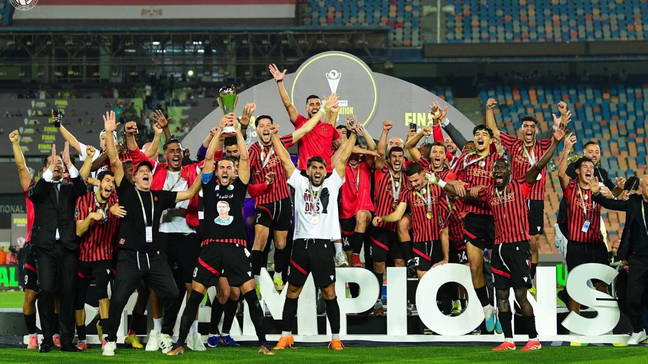 اتحاد الجزائر بطلا لكأس الاتحاد الإفريقي