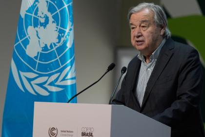 غوتيريش: لا بديل عن سيادة لبنان على أراضيه وامتلاكه السلاح