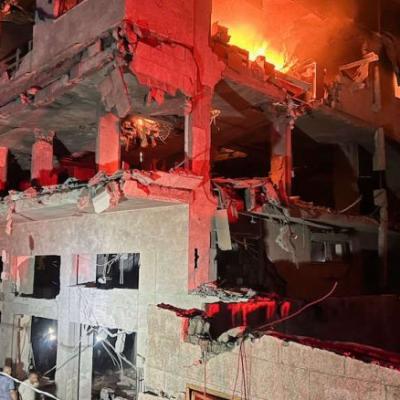 إسرائيل تشن غارتين على مدينة غزة وتعلن استهداف القيادي العسكري في حماس عز الدين الحداد