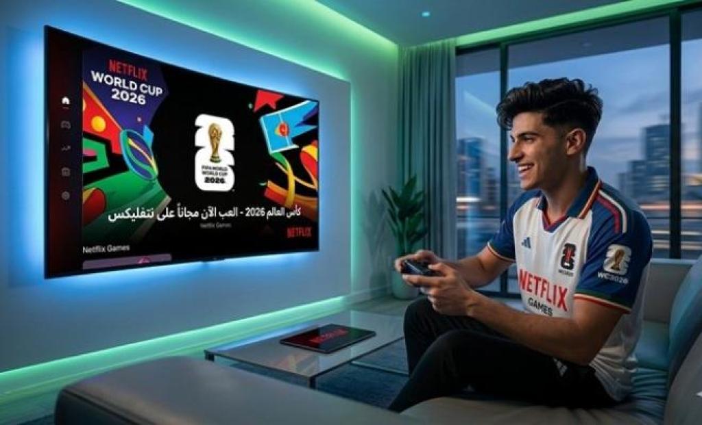 خطوات تشغيل لعبة كأس العالم 2026 الجديدة مجاناً على نتفليكس