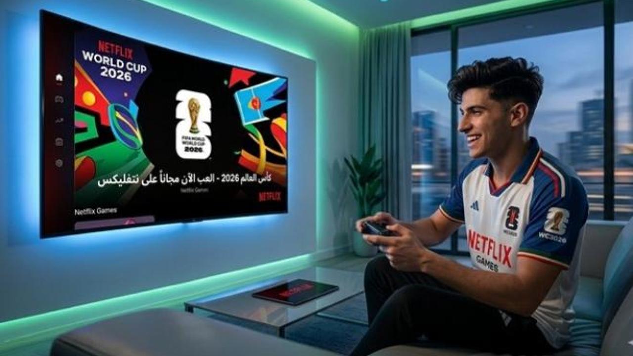 خطوات تشغيل لعبة كأس العالم 2026 الجديدة مجاناً على نتفليكس