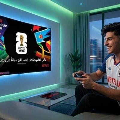 خطوات تشغيل لعبة كأس العالم 2026 الجديدة مجاناً على نتفليكس
