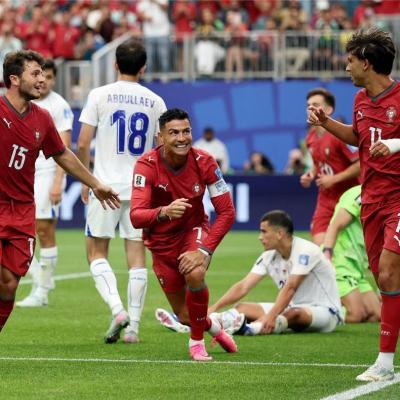 البرتغال تسحق أوزبكستان بخماسية
