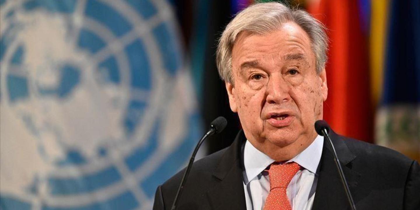 غوتيريش: اضطرابات مضيق هرمز تهدد بأزمة غذاء عالمية