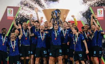 إنتر يحقق الثنائية بعد تتويجه بلقب كأس ايطاليا