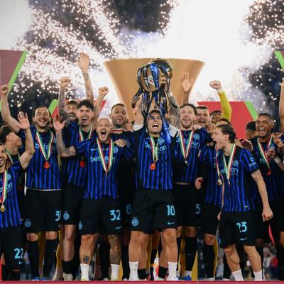 إنتر يحقق الثنائية بعد تتويجه بلقب كأس ايطاليا