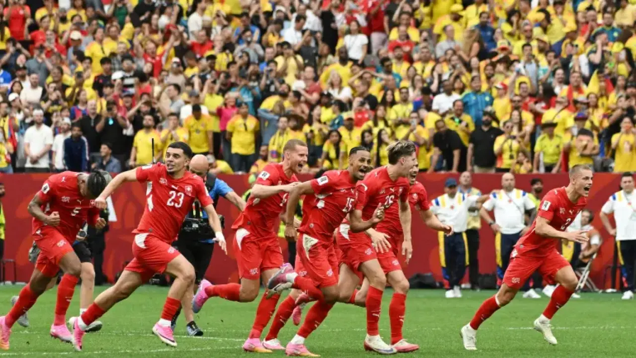 سويسرا إلى ربع النهائي على حساب كولومبيا بركلات الترجيح