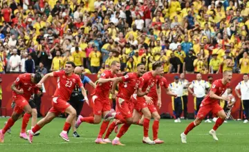سويسرا إلى ربع النهائي على حساب كولومبيا بركلات الترجيح